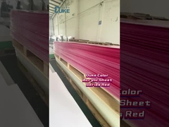 듀크 야외 4ft X 6ft 컬러 폴리 루시트 컬러 아크릴 울타리 야드 표지판 결혼식