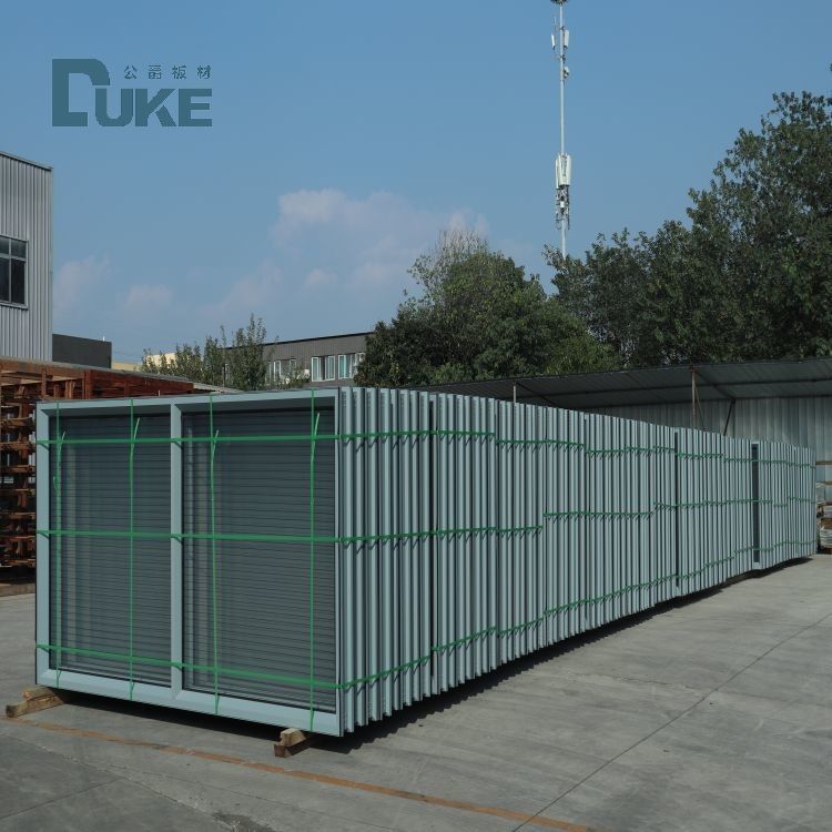 100% Virgin Material Cast Acrylic Sheet 5mm to 20mm Thickness Durable Panel for Outdoor Sound Barrier / Noise Barrier