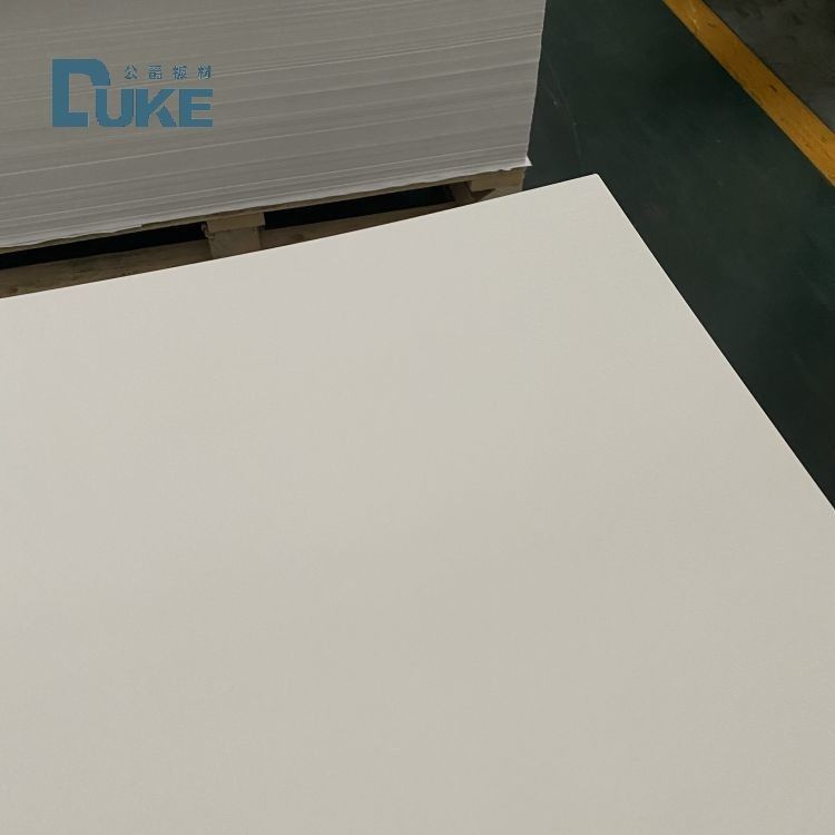 듀크 위생용 알파벳 3mm 백색 PMMA