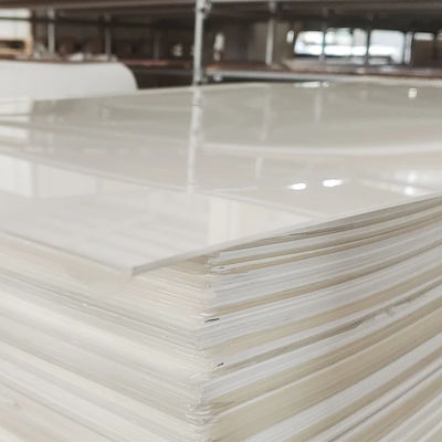 High Quality White Cast Acrylic Panel PMMA Sheet Custom Cut for Bathtub Sanitary Ware Production